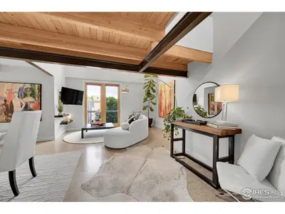 Welcome to this architecturally stunning condo in the amazing enclave of Prospec…